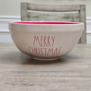 Rae Dunn Mixing Bowl - Merry Christmas